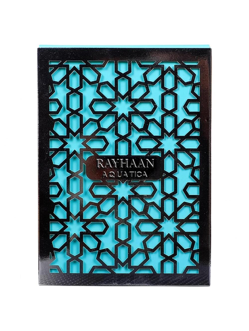 Rayhaan Aquatica EDP Fresh Marine Citrus Long Lasting Fragrance Men 3.4 oz - Picture 4 of 4